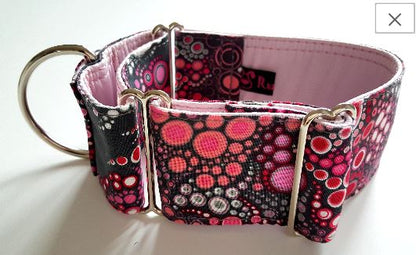 Halsband Future grau-rosa