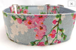 Halsband Kirschblüte blau