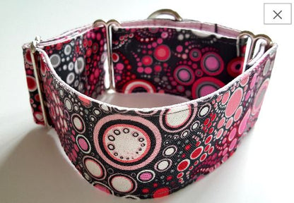 Halsband Future grau-rosa