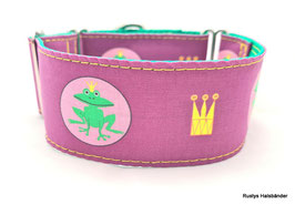 Halsband Froschkönig lila