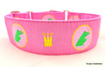 Halsband Froschkönig pink-kuss