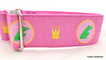 Halsband Froschkönig pink-kuss