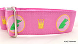 Halsband Froschkönig pink-kuss