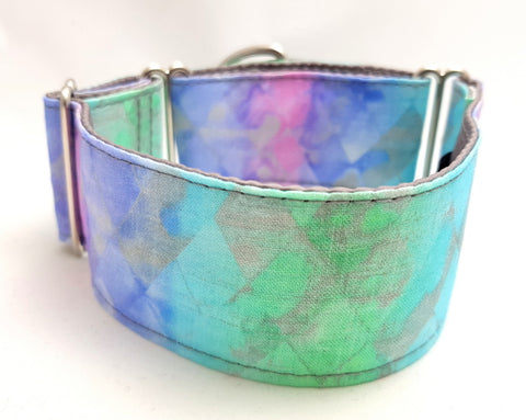 Halsband Batik grau