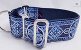 Halsband Celtic blau - Schmuckborte