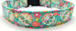 Halsband Mexican türkis - Skulls_2