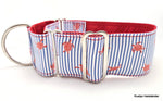 Halsband Maritim blau-rot-Schildi - Maritim