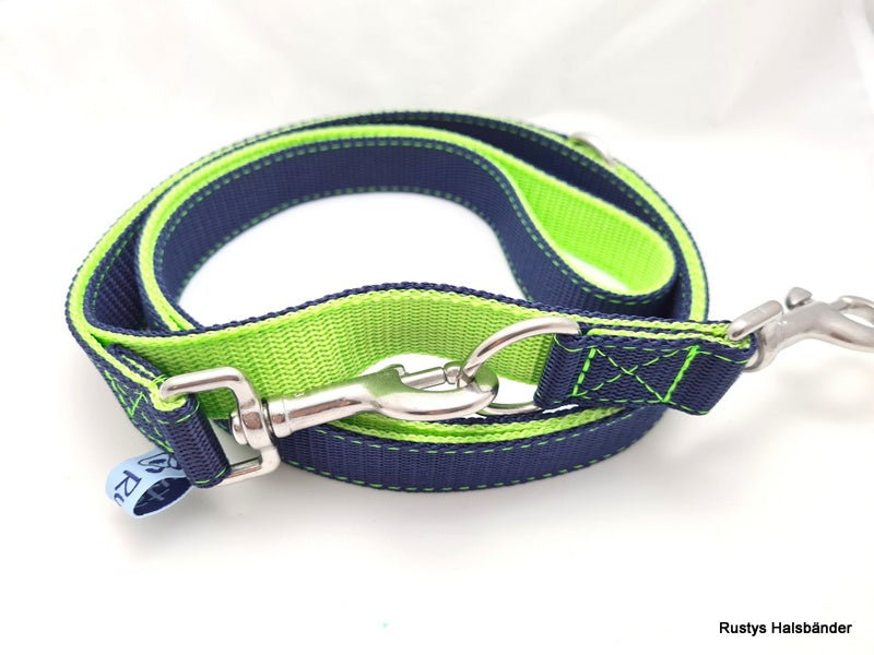 Doppel Leine 3-fach verstellbar für Hunde ab 25kg Hund